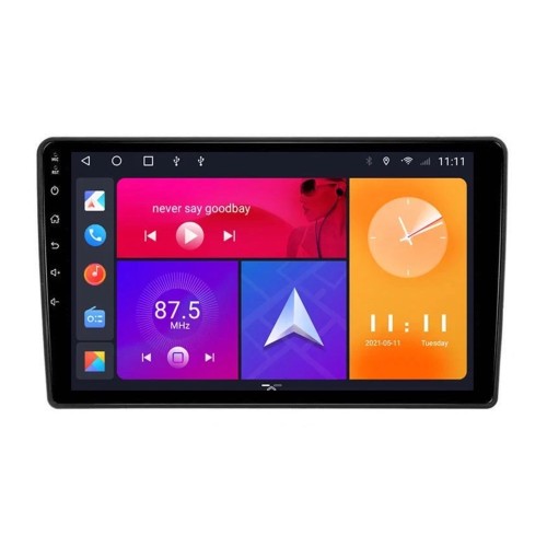 Штатная магнитола CarMedia SF-9313G-U для Opel Astra H, Antara, Corsa D, Vectra C, Zafira B 2004-2015 темно серый на Android 12.0