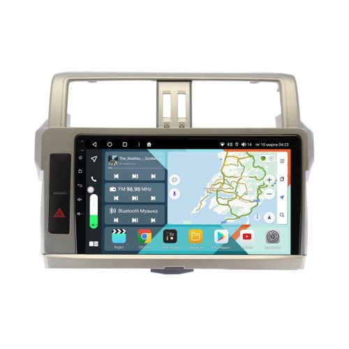 Wide Media KS1007QR-3/32 для Toyota Land Cruiser Prado 150 2013-2017 (для авто без камеры) на Android 10.0