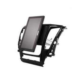 CarMedia OL-9638-RD TESLA (вертикально-поворотный экран) для Mitsubishi Pajero Sport III 2015-2021 на Android 10.0
