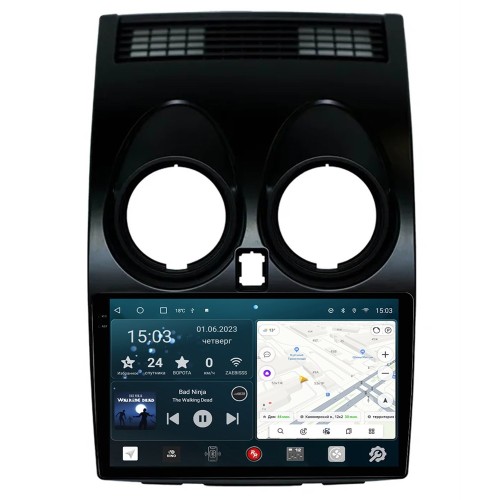 Штатная магнитола Redpower 2K 75030 Hi-Fi для Nissan Qashqai I 2007-2013 на Android 10.0