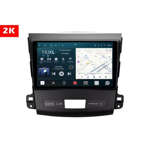 Штатная магнитола Redpower 2K 75056 Hi-Fi для Mitsubishi Outlander XL 2006-2012 на Android 10.0