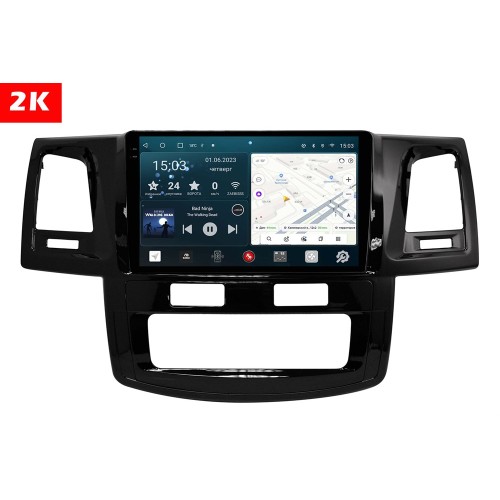 Штатная магнитола Redpower 2K 75269 Hi-Fi для Toyota Fortuner, Hilux (2005-2015) на Android 10.0