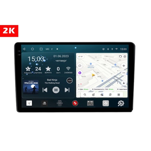 Штатная магнитола Redpower 2K 75141 для Volkswagen Touareg 2002-2010 на Android 10.0