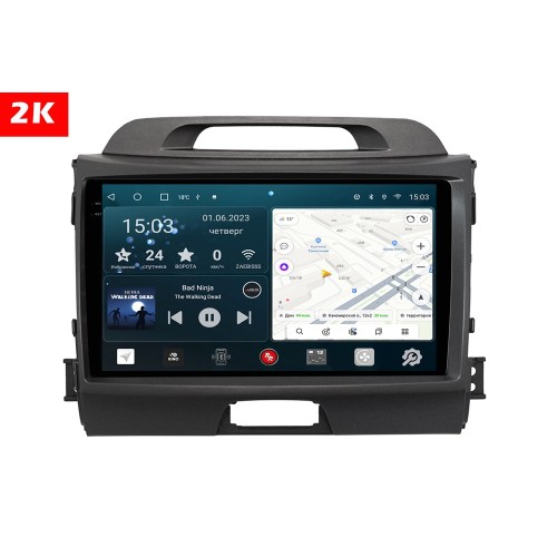 Штатная магнитола Redpower 2K 75074 Hi-Fi для KIA Sportage III 2010-2016 на Android 10.0