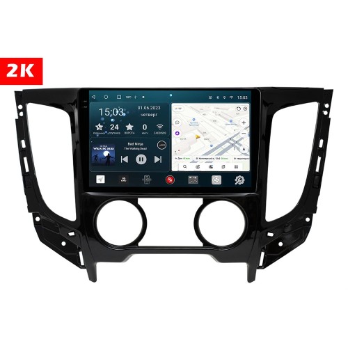 Штатная магнитола Redpower 2K 75425 Hi-Fi для Mitsubishi L200 2015-2019 на Android 10.0 с кондиционером
