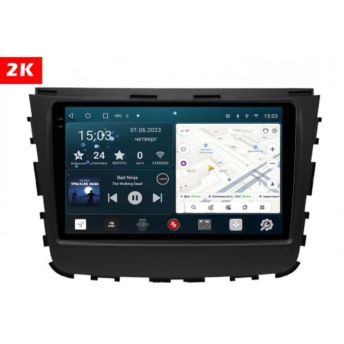 Штатная магнитола Redpower 2K 75159 Hi-Fi для Ssang Yong Rexton 2018-2023 на Android 10.0