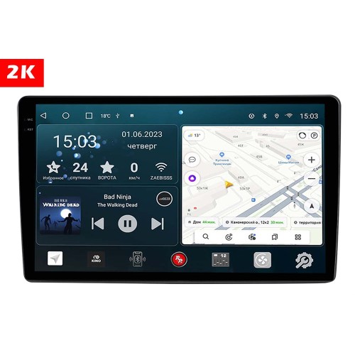 Штатная магнитола Redpower 2K 75382 Hi-Fi для Toyota Land Cruiser Prado J120 2002-2009 на Android 10.0