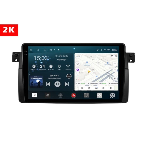 Штатная магнитола Redpower 2K 75081 Hi-Fi для BMW E46 1997-2006 на Android 10.0