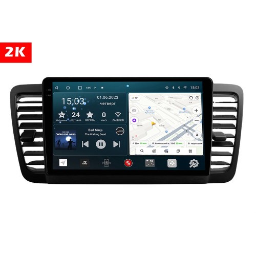Штатная магнитола Redpower 2K 75263 Hi-Fi для Subaru Legacy IV, Outback III 2003-2009 на Android 10.0