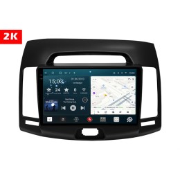 Штатная магнитола Redpower 2K 75092B Hi-Fi для Hyundai Elantra Old 2006-2011 на Android 10.0 черная