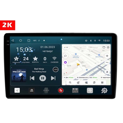 Штатная магнитола Redpower 2K 75407S Hi-Fi для Volkswagen Passat B5 2000-2005 серебристая на Android 10.0