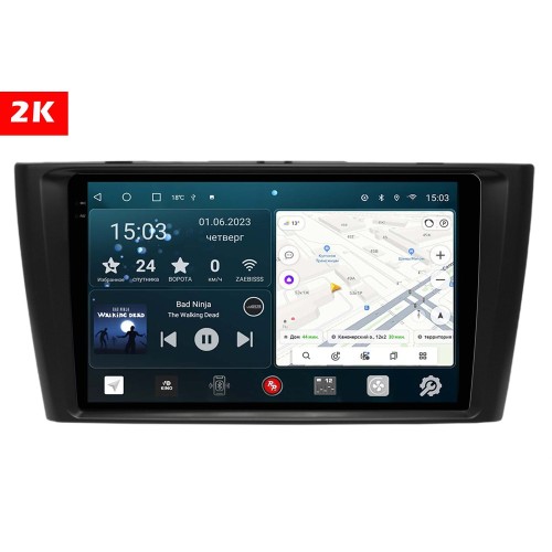 Штатная магнитола Redpower 2K 75187B Hi-Fi для Toyota Avensis III 2009-2015 на Android 10.0 цвет-черный