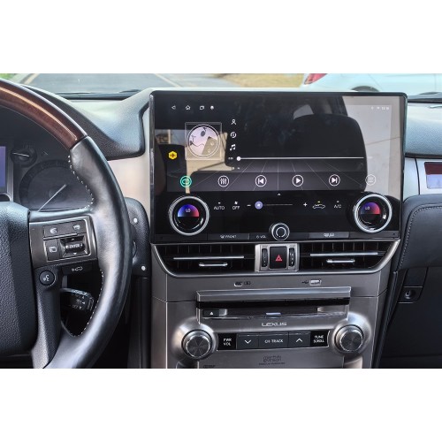 Штатная магнитола CarMedia ZH-L1221 для Lexus GX460 2010-2019 на Android 12.0