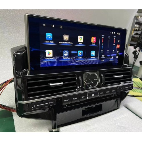 Штатная магнитола CarMedia ZH-T1206X для Toyota Land Cruiser 200 2007-2015 top на Android 12.0