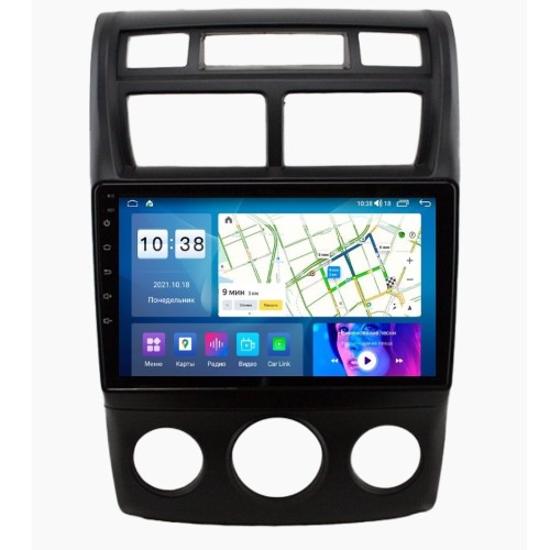 Автомагнитола Parafar для Kia Sportage II 2007-2010 кондиционер на Android 11.0 (PF536-ACUHD)