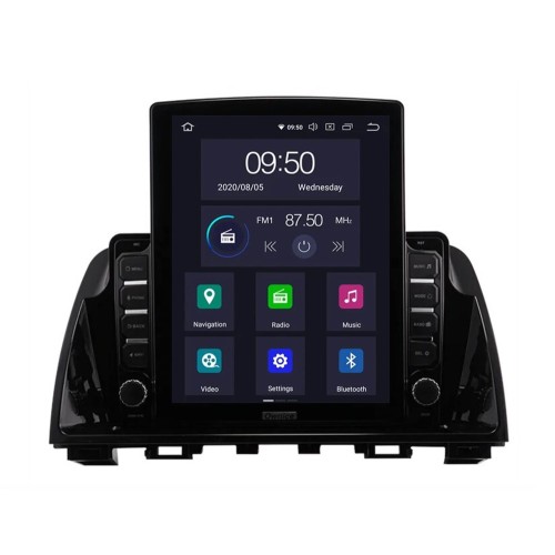 Штатная магнитола CarMedia OL-9580-D TESLA для Mazda 6 III 2012-2015 на Android 10.0