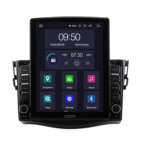 Штатная магнитола CarMedia OL-9688-D TESLA для TOYOTA RAV4 (XA30) 2006-2012 на Android 10.0