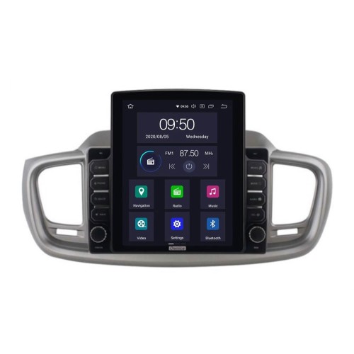 Штатная магнитола CarMedia OL-1738-D TESLA для Kia Sorento III Prime 2015-2020 на Android 10.0