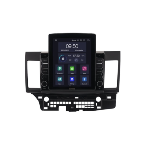 Штатная магнитола CarMedia OL-1632-D TESLA для Mitsubishi Lancer 2007-2017 на Android 10.0