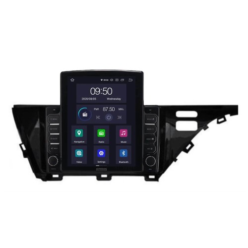 Штатная магнитола CarMedia OL-1695-D TESLA для TOYOTA CAMRY V70 2018-2021 на Android 10.0