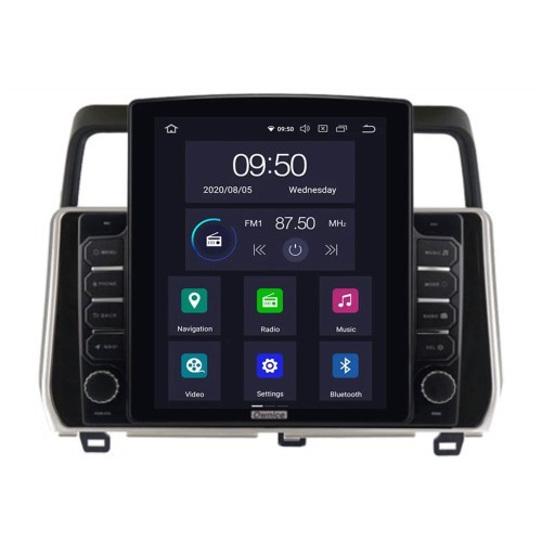 Штатная магнитола CarMedia OL-1680-D TESLA для Toyota LC Prado 150 2017-2020 на Android 10.0