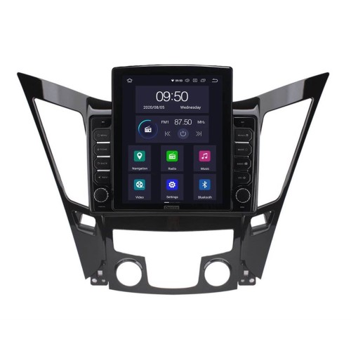 Штатная магнитола CarMedia OL-9716-D TESLA для Hyundai Sonata VI (YF) 2009-2014 на Android 10.0