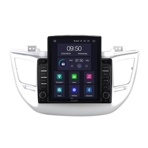 Штатная магнитола CarMedia OL-9705-D TESLA для Hyundai Tucson III 2015-2018 на Android 10.0