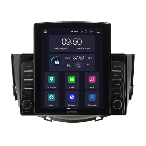 Штатная магнитола CarMedia OL-9811-D TESLA для Lifan X60 I 2012-2016 на Android 10.0