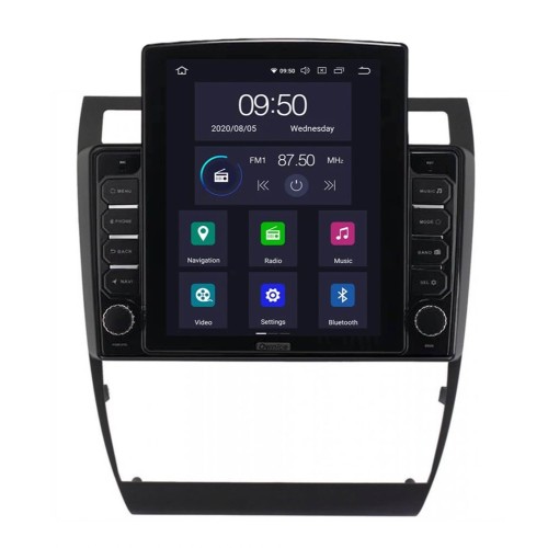 Штатная магнитола CarMedia OL-9969-D TESLA для Audi A6 II (C5) 1998-2004 на Android 10.0