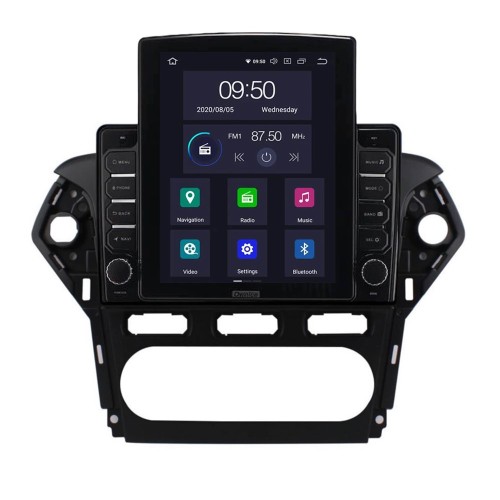 Штатная магнитола CarMedia OL-1281-1-D TESLA для Ford Mondeo IV 2010-2015 на Android 10.0