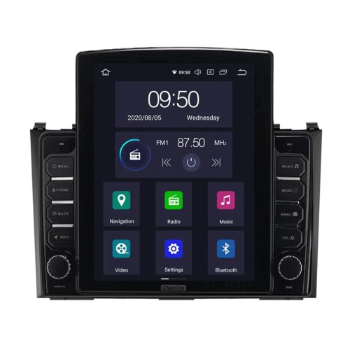 Штатная магнитола CarMedia OL-9640-D TESLA для Honda CR-V III 2007-2012 на Android 10.0