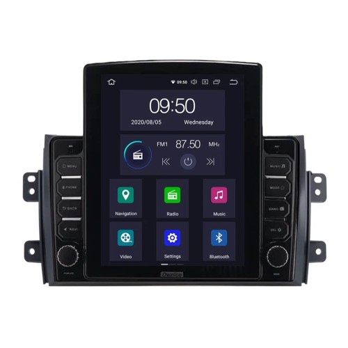Штатная магнитола CarMedia OL-9625-D TESLA для Suzuki SX4 I 2006-2014 на Android 10.0