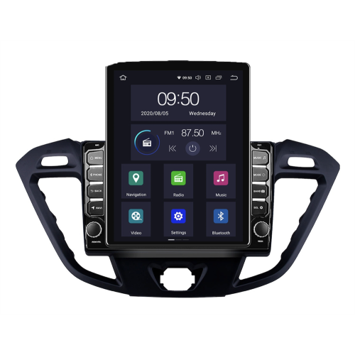 Штатная магнитола CarMedia OL-9288-D ТESLA для Ford Transit 2014-2022 на Android 10.0