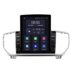 CarMedia OL-9780-1-D ТESLA для Kia Sportage IV 2018-2022 серебро на Android 10.0