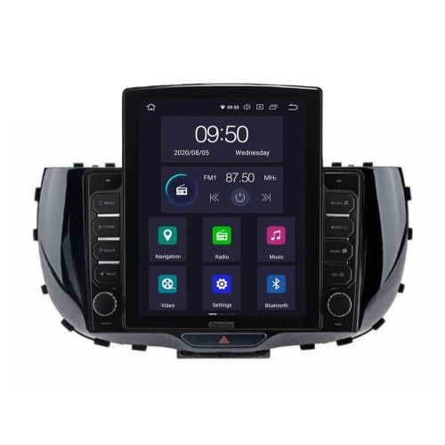 Штатная магнитола CarMedia OL-9742-D ТESLA для Kia Soul III 2019-2024 на Android 10.0