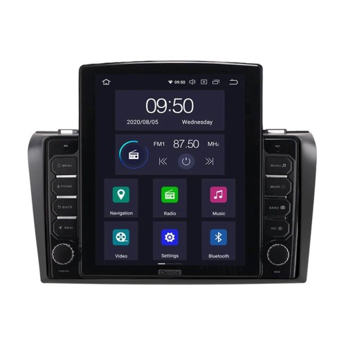 Штатная магнитола CarMedia OL-9503-D ТESLA для Mazda 3 (BK) 2003-2009 на Android 10.0