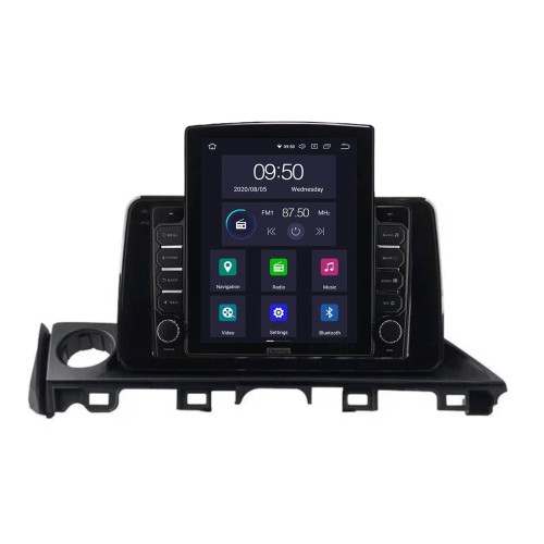 Штатная магнитола CarMedia OL-9510-D ТESLA для Mazda 6 2015-2018 на Android 10.0