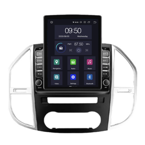 Штатная магнитола CarMedia OL-1946-D ТESLA для Mercedes Vito III (W447) 2014-2024 на Android 10.0
