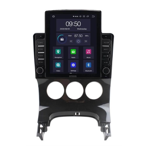 Штатная магнитола CarMedia OL-9965-D ТESLA для Peugeot 3008 I (2009-2016) на Android 10.0