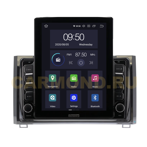 Штатная магнитола CarMedia OL-9429-D ТESLA для Toyota Tundra II 2013-2021 на Android 10.0