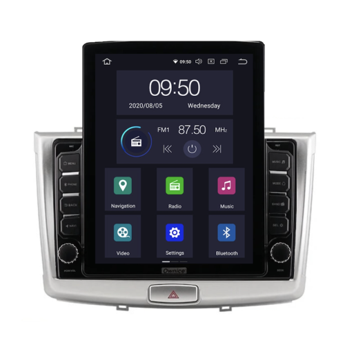 Штатная магнитола CarMedia OL-1801-D ТESLA для Haval H6 2014-2020 на Android 10.0
