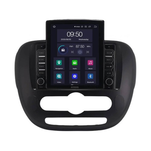 Штатная магнитола CarMedia OL-9740-D TESLA для KIA Soul II 2013-2019 на Android 10.0