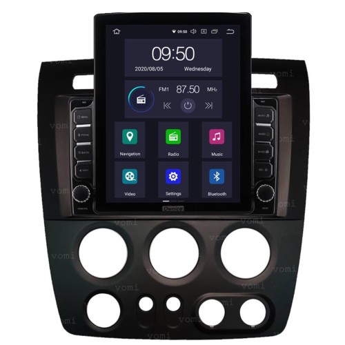 Автомагнитола CarMedia OL-9298-D ТESLA для Hummer H3 2005-2010 на Android 10.0