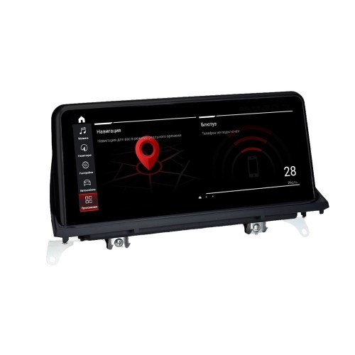 Штатная магнитола Parafar для BMW X5 / X6 серия кузов E70 / E71 (2007-2010) CCC на Android 13.0 (PF5215a138/128)