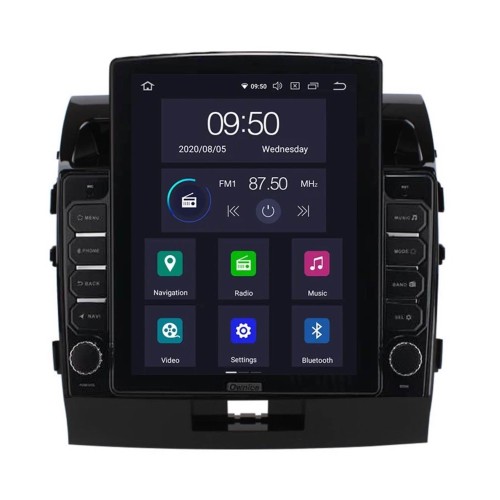 Штатная магнитола CarMedia OL-1620-1-D TESLA для Toyota LC 200 2007-2015 top на Android 10.0