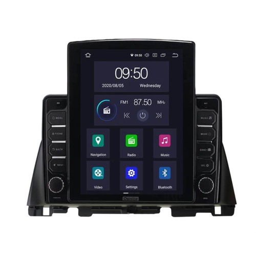 Штатная магнитола CarMedia OL-1739-D TESLA для Kia Optima IV 2016-2020 на Android 10.0
