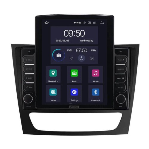 Штатная магнитола CarMedia OL-9149-D TESLA для Mercedes E-klasse (W211) 2002-2009 на Android 10.0
