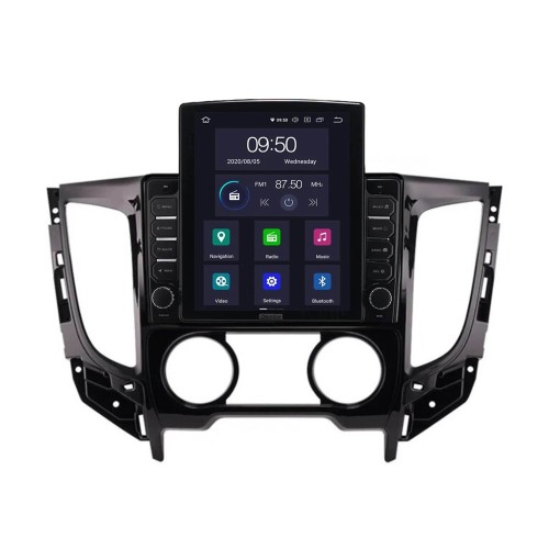 Штатная магнитола CarMedia OL-9567-1-D TESLA для Mitsubishi Pajero Sport III, L200 V 2015-2021 на Android 10.0