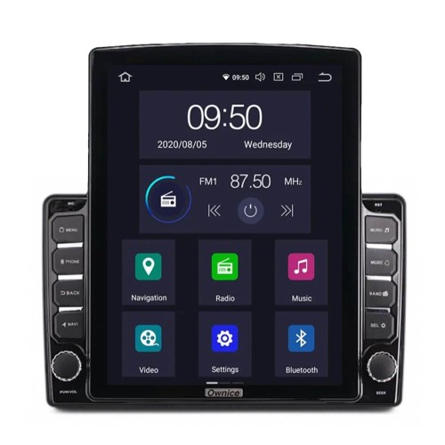 Штатная магнитола CarMedia SF-9265-D TESLA для Dodge RAM 2019-2025 на Android 10.0