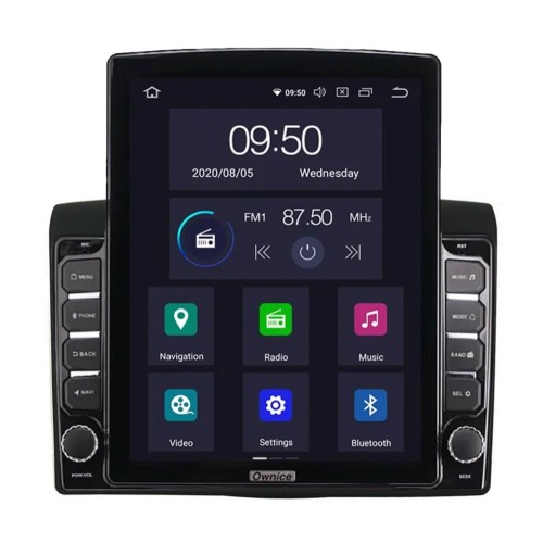 Штатная магнитола CarMedia SF-9641-D TESLA для Honda CR-V IV 2012-2016 (RM) на Android 10.0